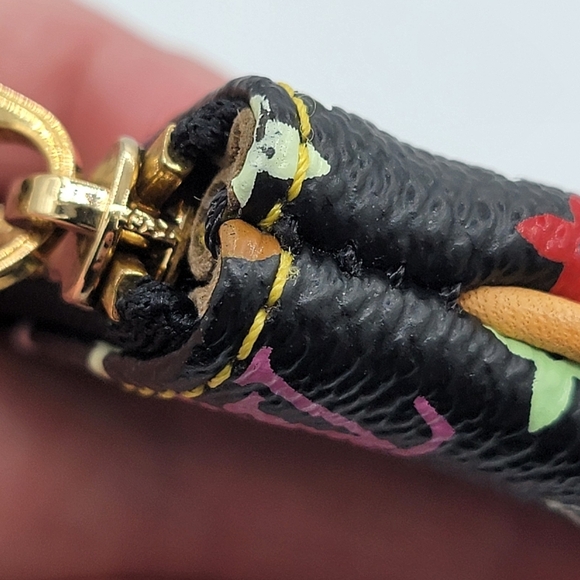 Louis Vuitton Multicolor Murakami Noir / Black Pochette GM FIRM PRICE - Picture 11 of 13